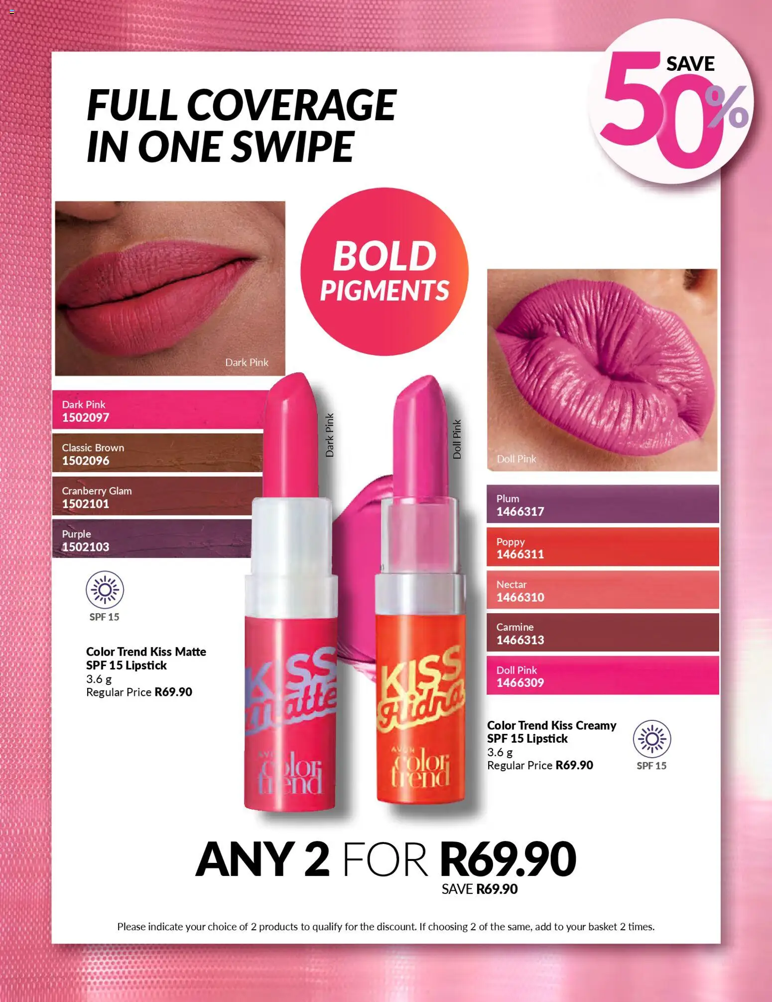 New Avon catalogue – valid from 22.04.2026 | Page: 13 | Products: Basket, Lipstick