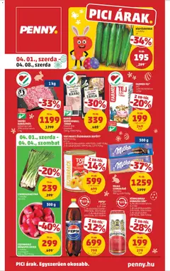 PENNY akciós újság - amely érvényes a következő dátumtól: 01.04.2026