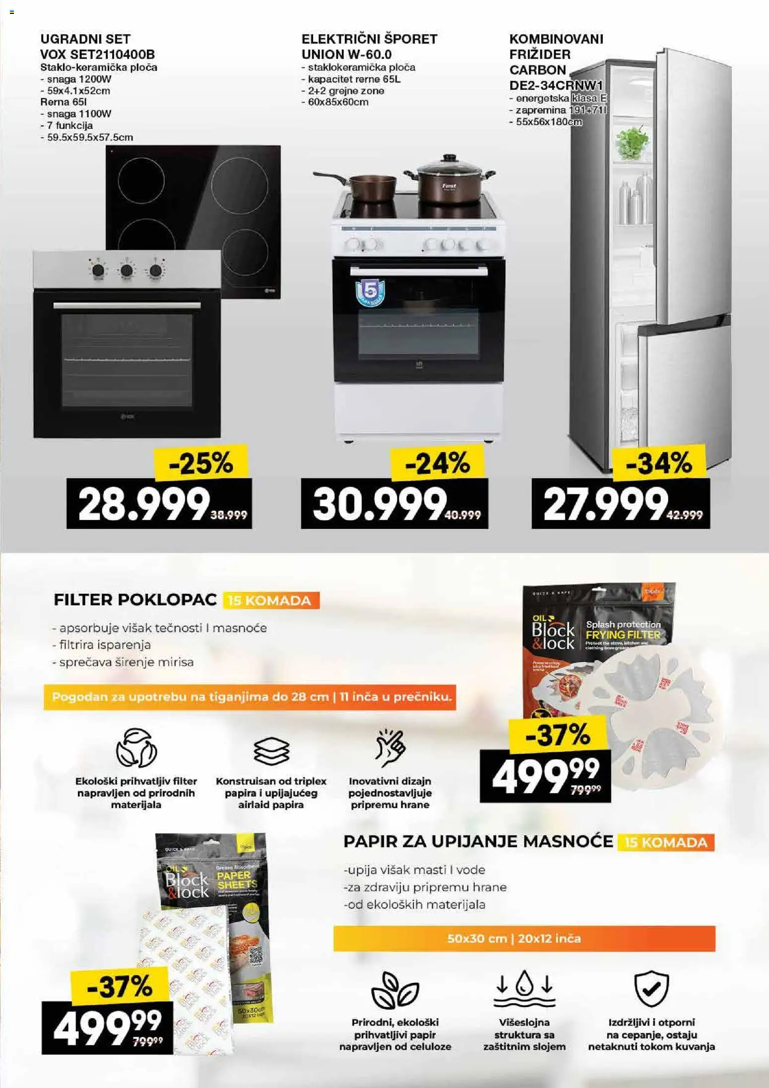 Roda katalog - važi od 30.10.2025 | Strana: 29 | Proizvode: Frižider, Rerna, Šporet