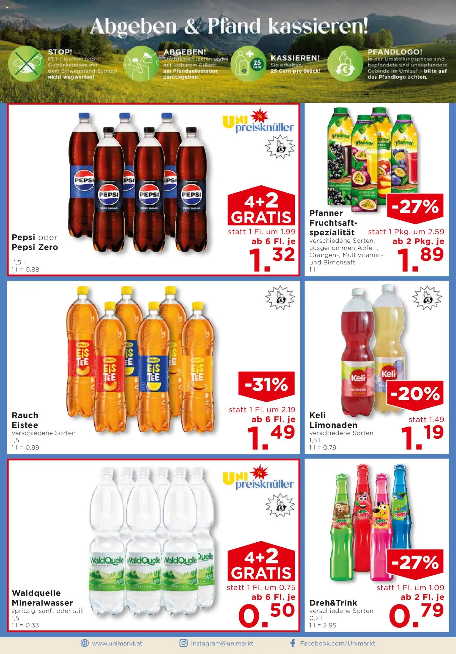 Unimarkt Flugblatt gültig ab 07.01.2026 | Seite: 8 | Produkte: Äpfel, Papier blanc