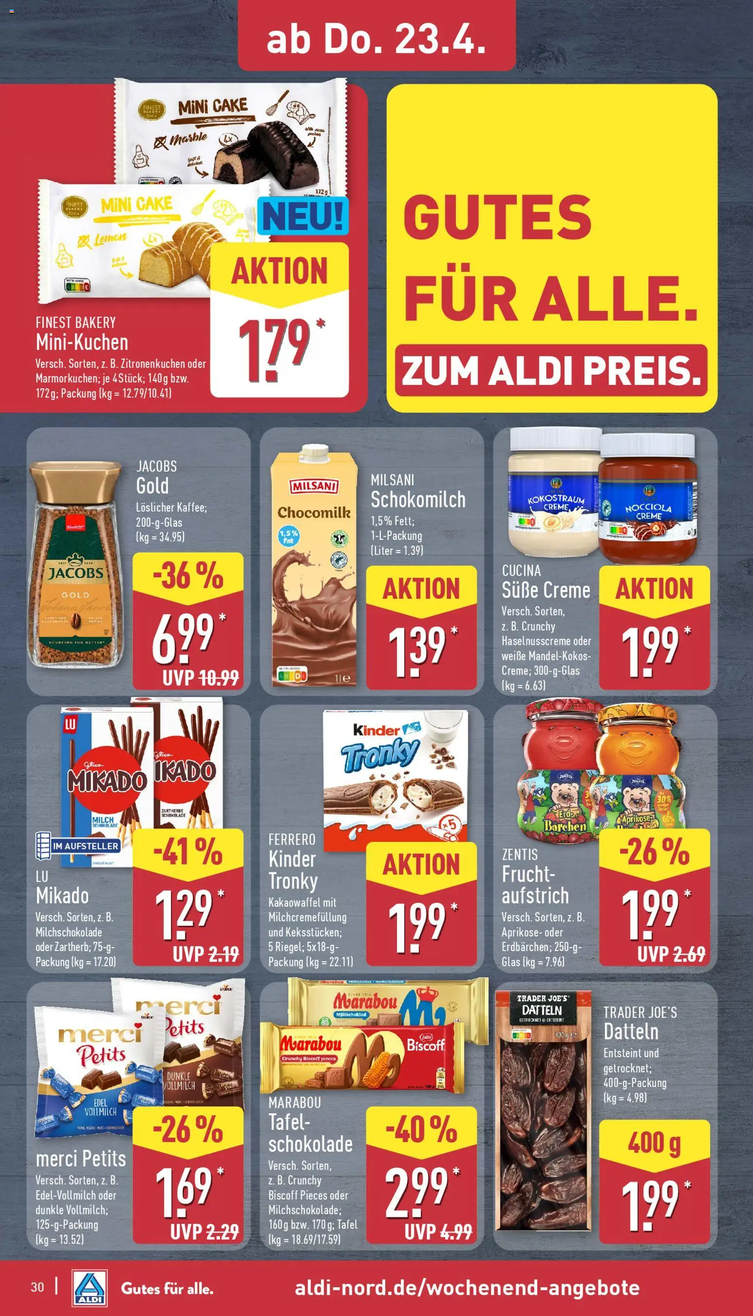 Aldi Prospekt 	 – gültig ab 20.04.2026 | Seite: 30