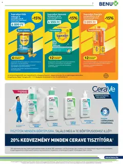 BENU Gyógyszertárak akciós ujság - amely érvényes a következő dátumtól: 01.09.2025 | Oldal: 7 | Termékek: Cerave, Pezsgőtabletta, Multivitamin