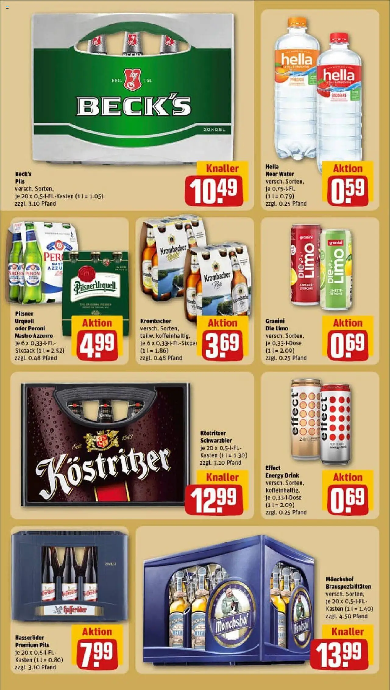 Rewe prospekt Dresden	 – gültig ab 07.09.2025 | Seite: 20 | Produkte: Monchshof, Pils, Pilsner urquell, Granini die limo