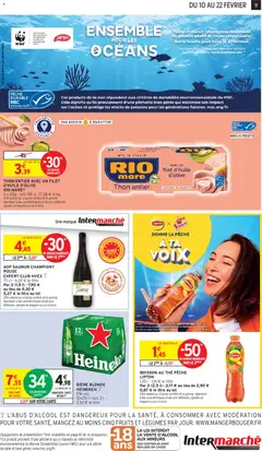 Intermarché - Prévisualisation de BOISSON AU THÉ PÊCHE LIPTON, 1,25 l - 1,16 € le litre valide à partir de 10.02.2026 | Page: 11