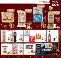 Anteprima del volantino BEVANDE SENZA ZUCCHERO CONAD, vari gusti 1 l valido a partire dal 03.12.2025 | Pagina: 17