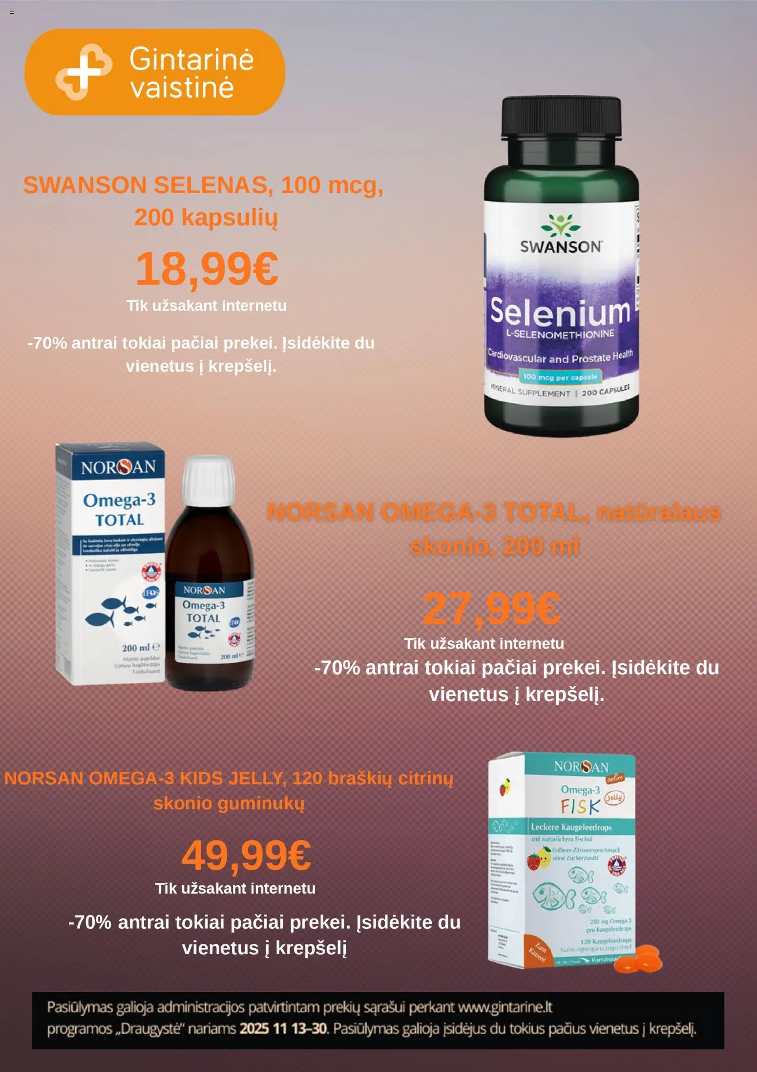 Gintarinė akcijos nuo 13.11.2025 | Puslapis: 5