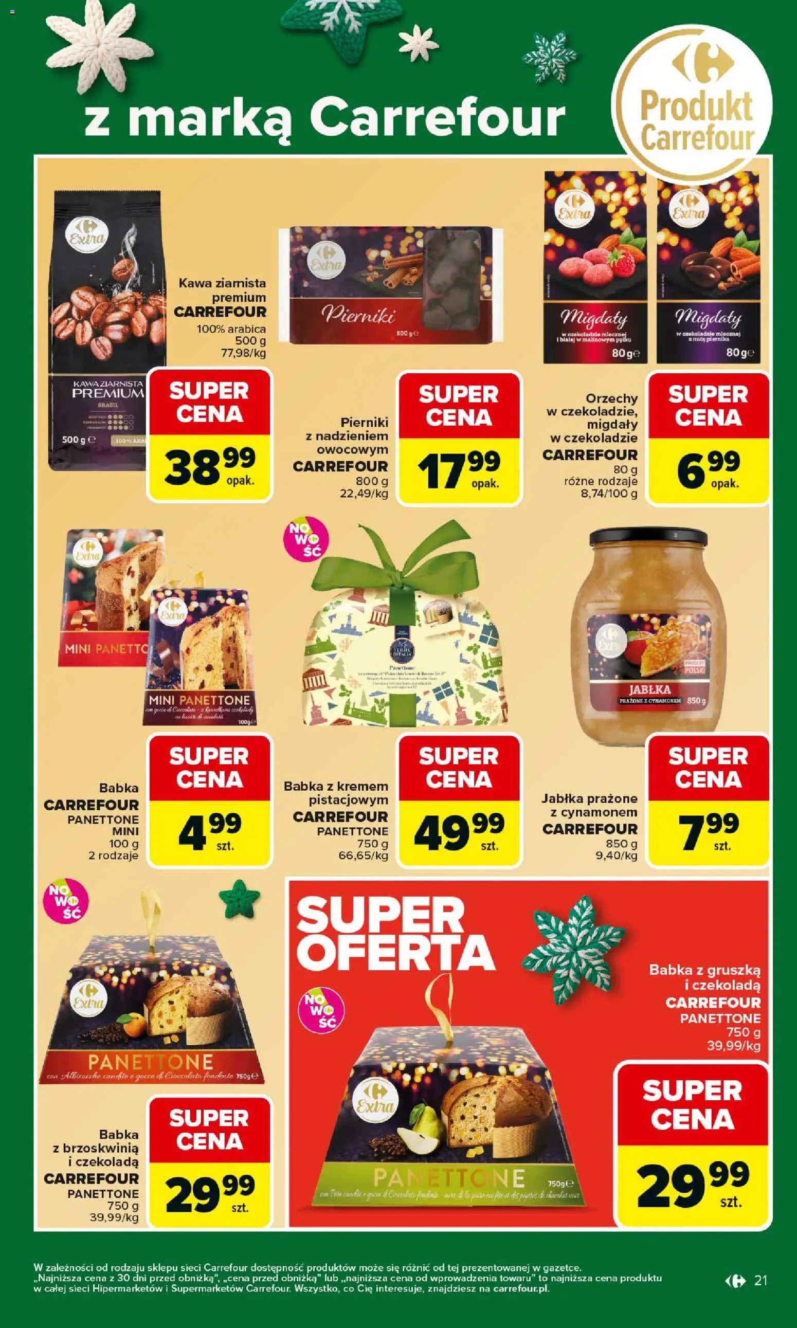 Carrefour Gazetka od 08.12.2025 | Strona: 25 | Produkty: Brzoskwinia, Gruszka, Czekolada, Orzechy
