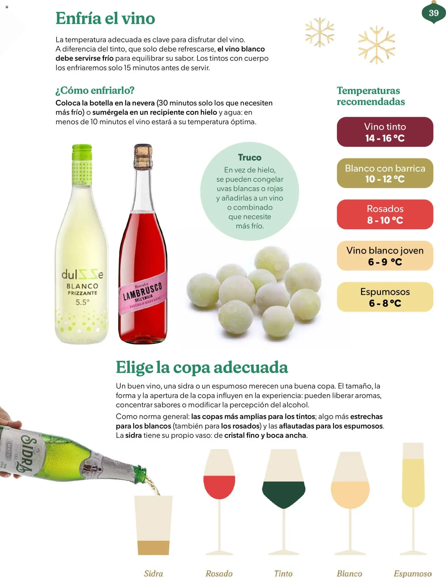 Catálogo Mercadona - Navidad 2025 │ válido desde el 02.12.2025 | Página: 39 | Productos: General, Τζίντζερ, Vino, Nevera