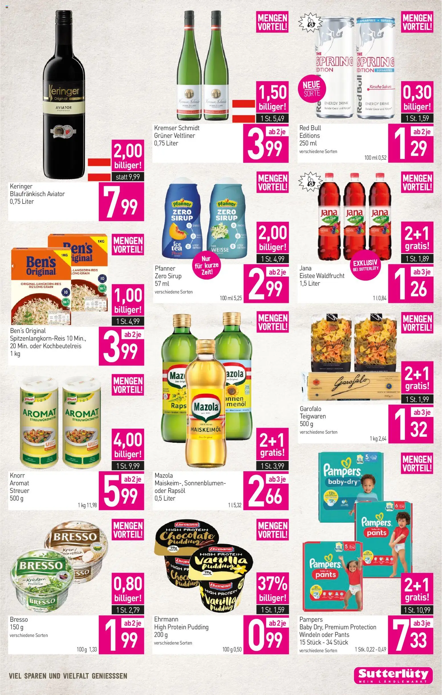 Sutterlüty Flugblatt gültig ab 19.02.2026 | Seite: 11 | Produkte: Pampers