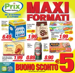Anteprima del volantino Volantino Prix	 valido a partire dal 26.09.2025