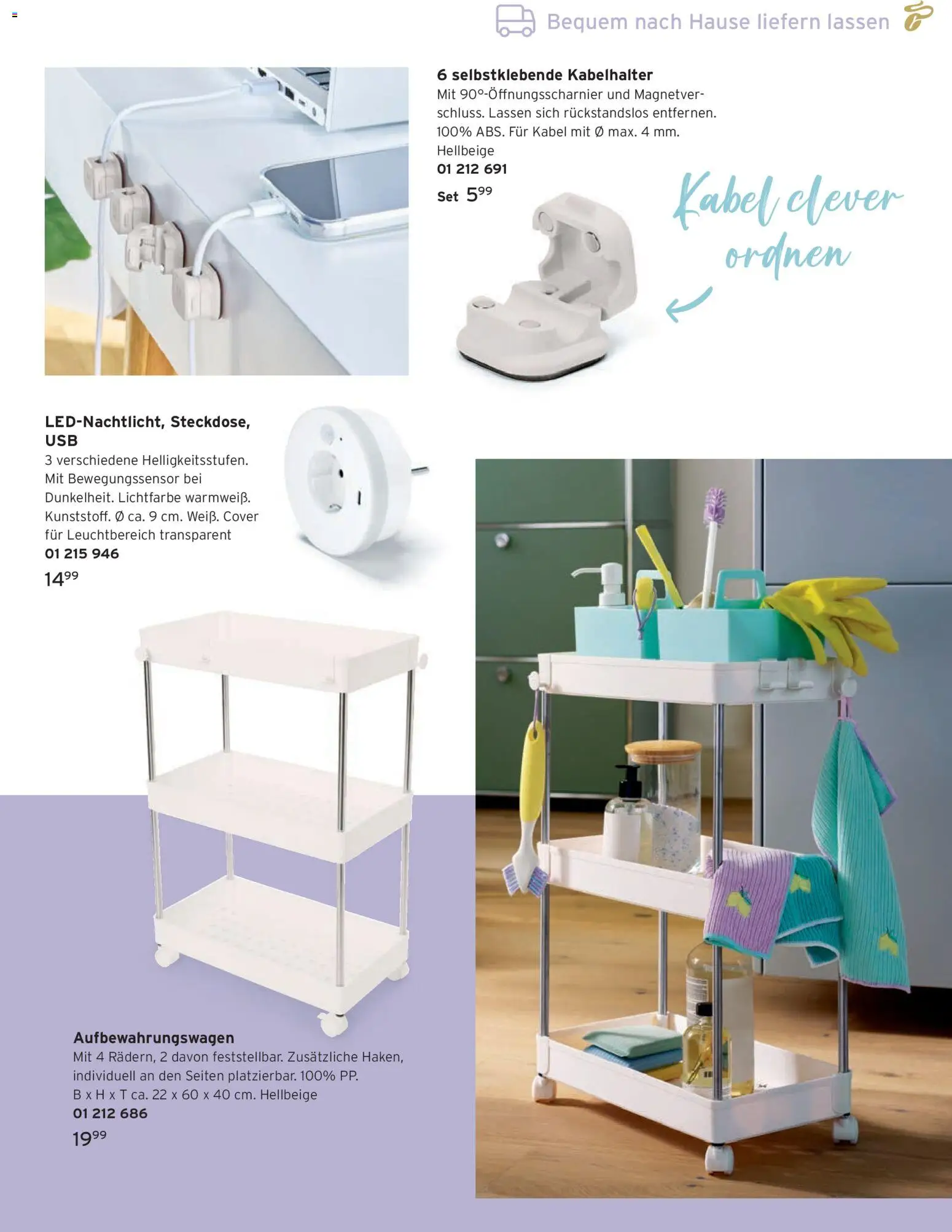 Angebote Tchibo – gültig ab 01.02.2026 | Seite: 89 | Produkte: Kabel