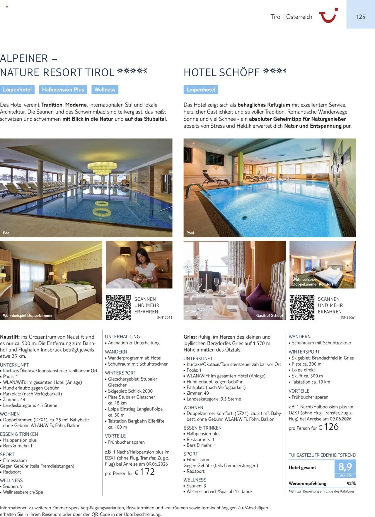 Aida - Urlaub mit eigener Anreise  – gültig ab 01.11.2025 | Seite: 125 | Produkte: Bett, Babybett