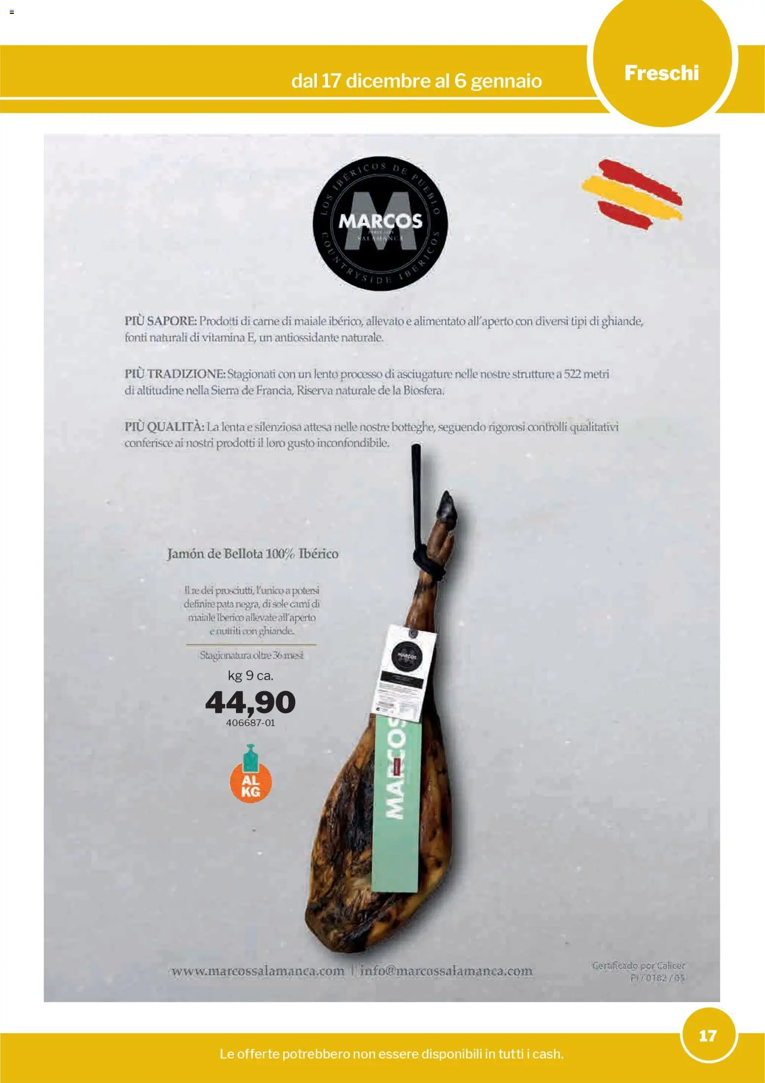 Volantino Sogegross del 17.12.2025 | Pagina: 17 | Prodotti: Maiale