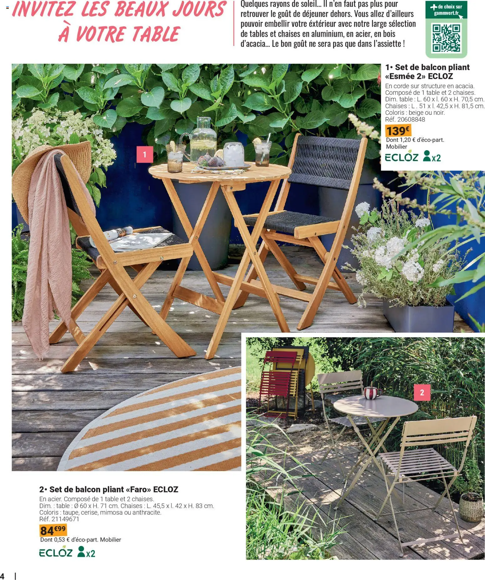 {H1} | Page: 4 | Produits: Table