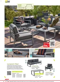 Bauhaus Freizeit im Garten ab 02.03.2026 gültig | Seite: 6 | Produkte: Sessel, Couchtisch