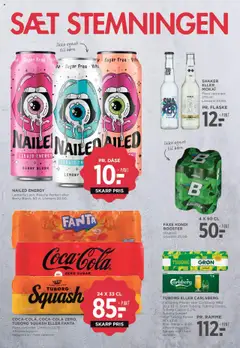 Meny Tilbudsavis gyldig fra 18.07.2025 | Side: 23 | Produkter: Squash, Cider, Fanta, Faxe Kondi