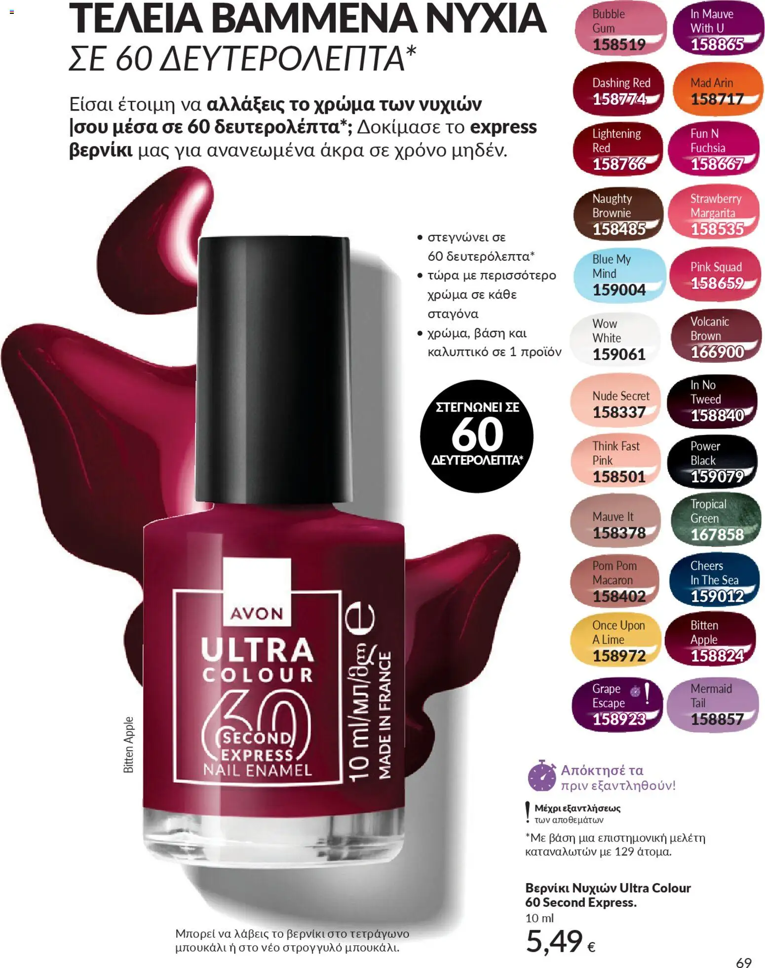  | Σελίδα: 77 | Προϊόντα: Βερνίκι νυχιών, Βερνίκι