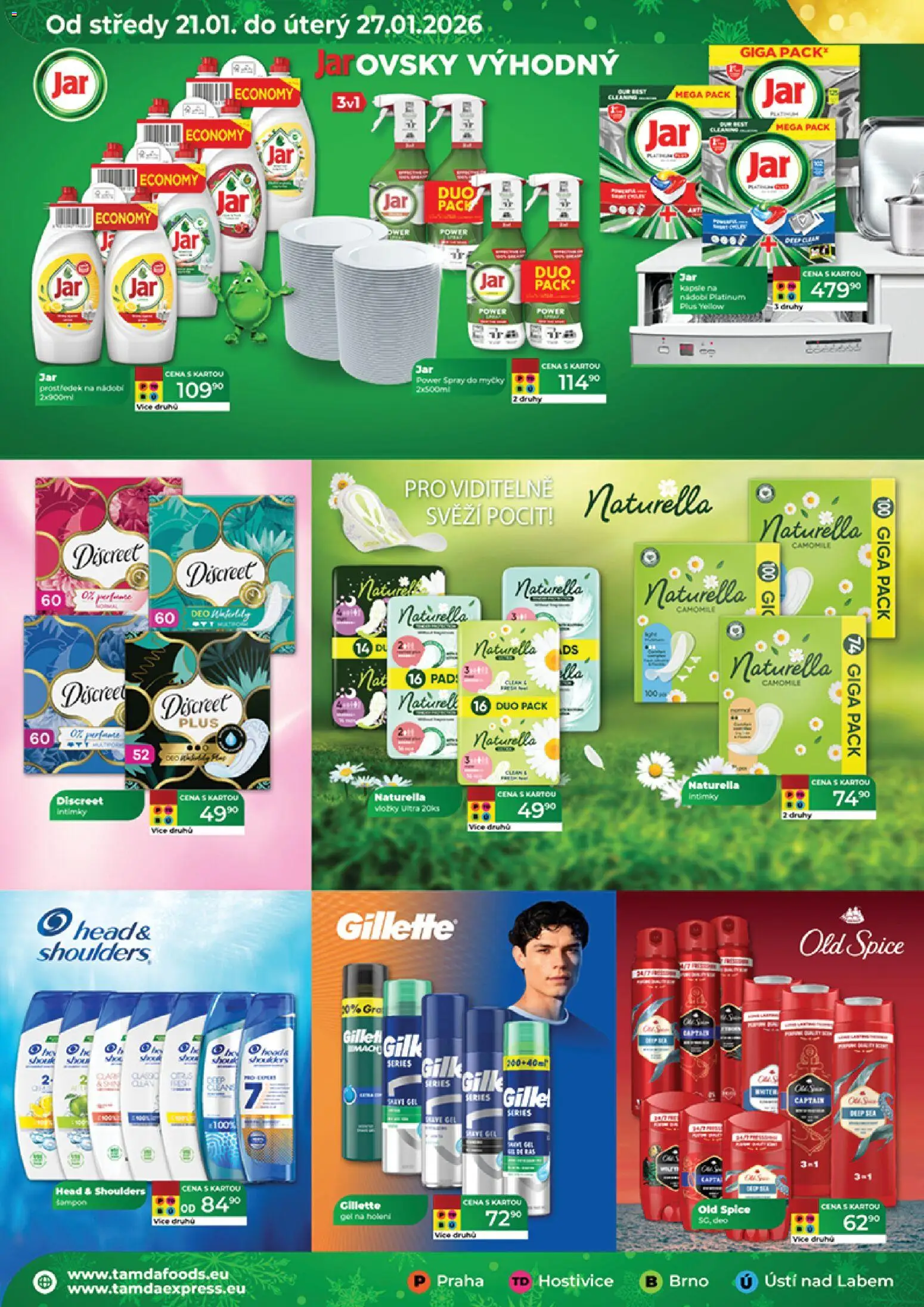 Tamda Foods leták od 21.01.2026 | Strana: 40 | Produkty: Nádobí, Head & Shoulders, Old Spice