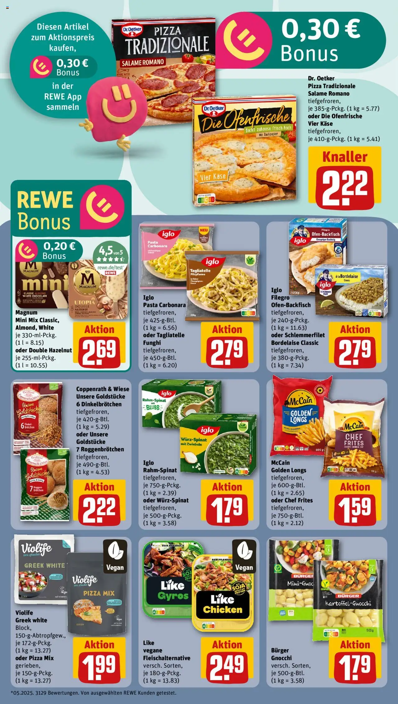 Rewe ihr Kaufpark Prospekt 	 - gültig ab dem 28.07.2025 | Seite: 12 | Produkte: Käse, Burger, Ofenfrische, Pizza