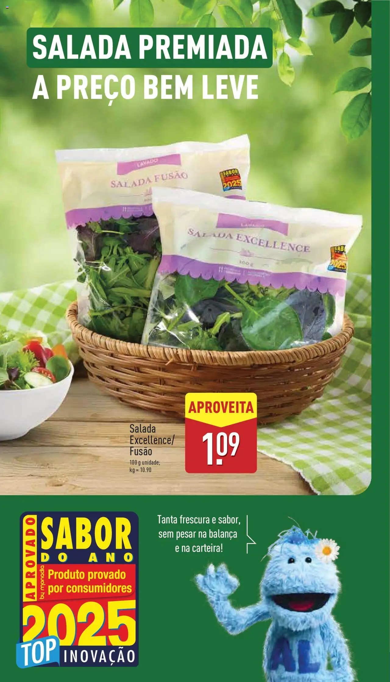 Aldi folheto │ válido de 18.08.2025 | Página: 12 | Produtos: Carteira, Salada