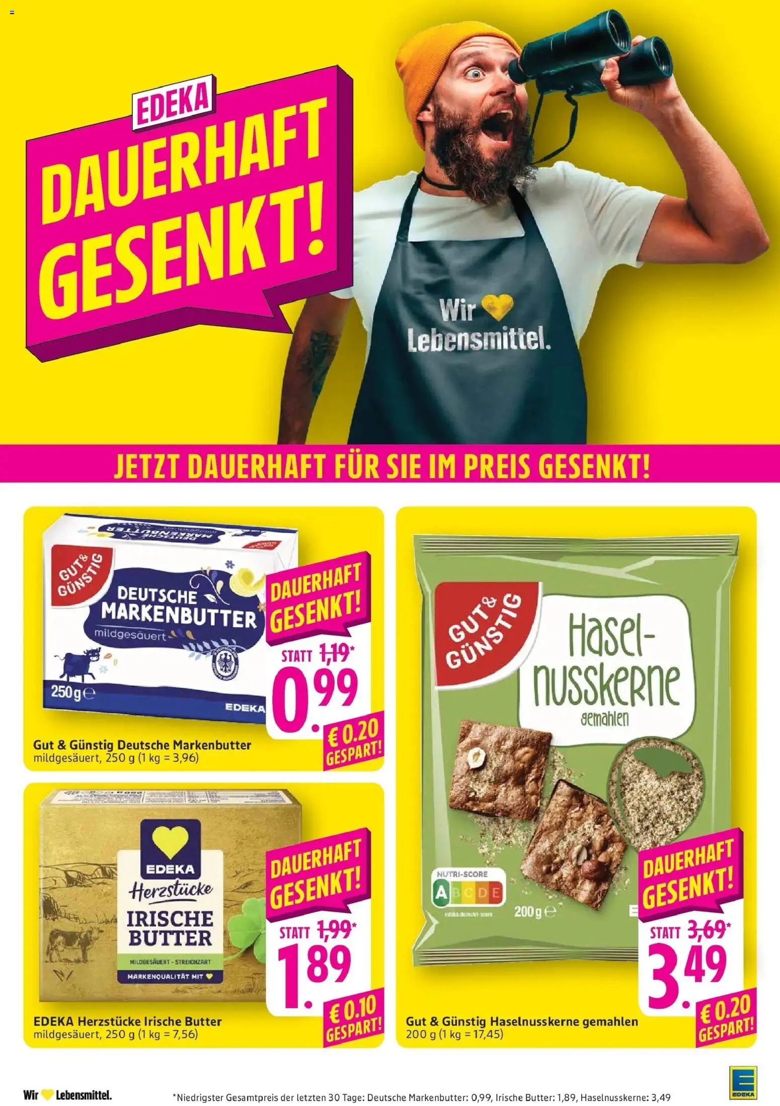 Edeka prospekt Göppingen	 – gültig ab 15.12.2025 | Seite: 61 | Produkte: Butter