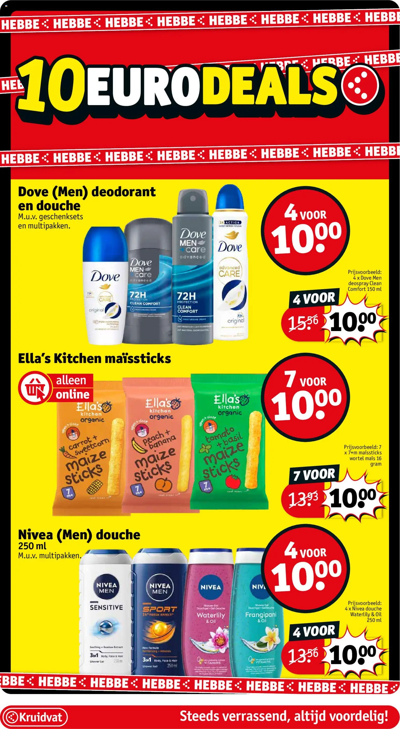 {H1} | Pagina: 43 | Producten: Maïs, Gel, Douche, Deodorant