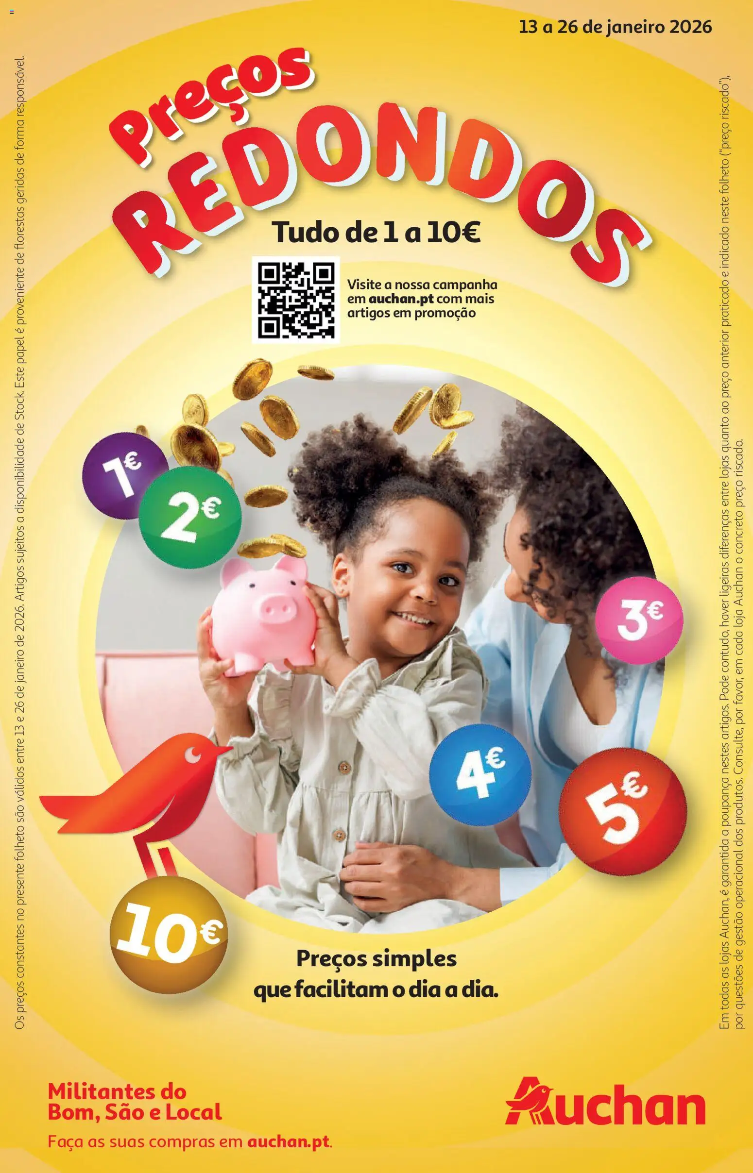 Auchan - Preços Redondos │ válido de 13.01.2026 | Página: 1 | Produtos: Faca