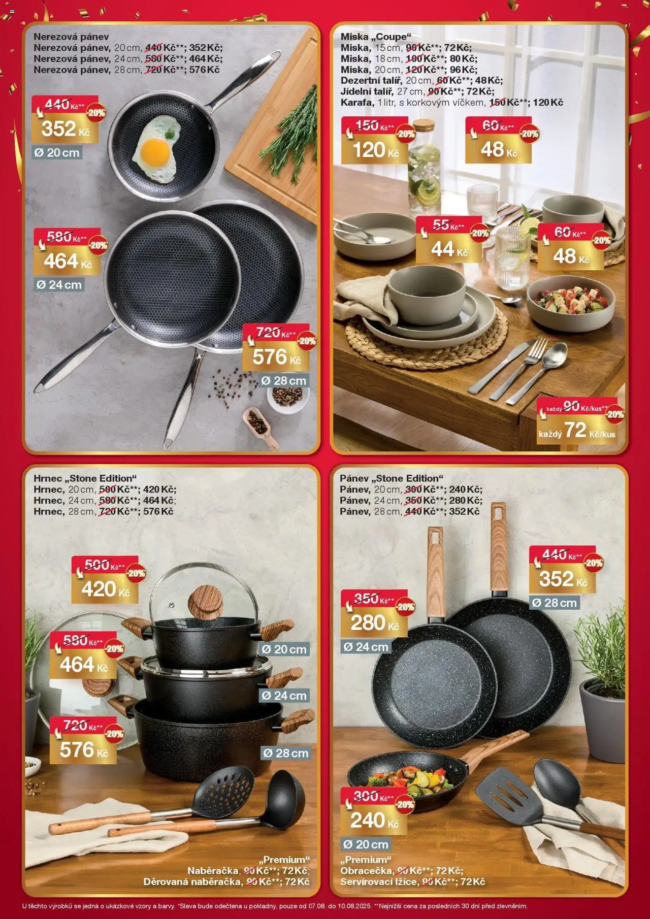 Woolworth leták - Znojmo od 07.08.2025 - akční nabídka | Strana: 10 | Produkty: Pánev, Hrnec, Miska
