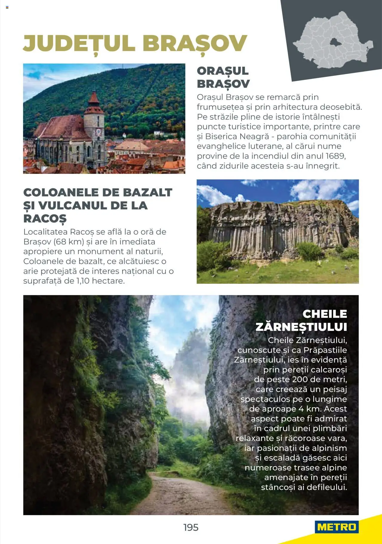 Metro catalog - Ghid de călătorie România – valabil de la 01.08.2025 | Pagină: 195 | Produse: Pește