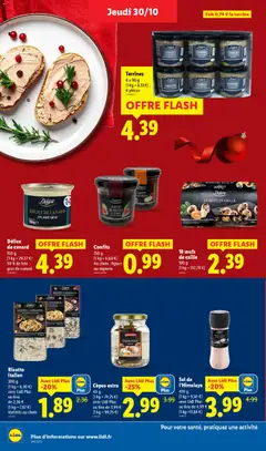 LIDL - Prévisualisation de LIDL catalogue semaine 44 valide à partir de 30.10.2025 | Page: 22 | Produits: Foie Gras de Canard, Poids, Volaille, Œufs
