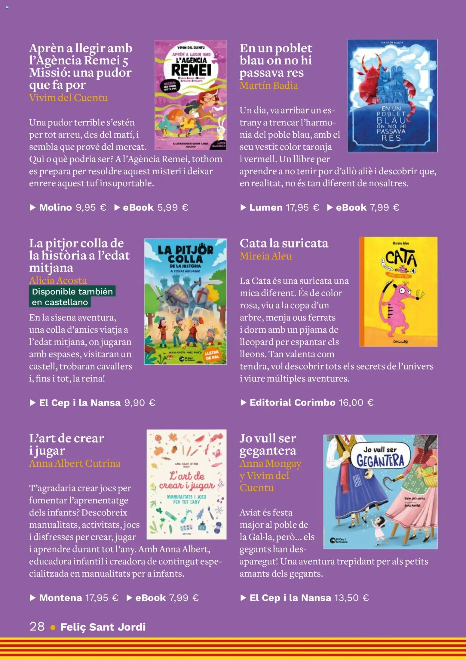 Casa del libro Rebel el qui llegeix │ válido desde el 01.04.2026 | Página: 28 | Productos: Pijama