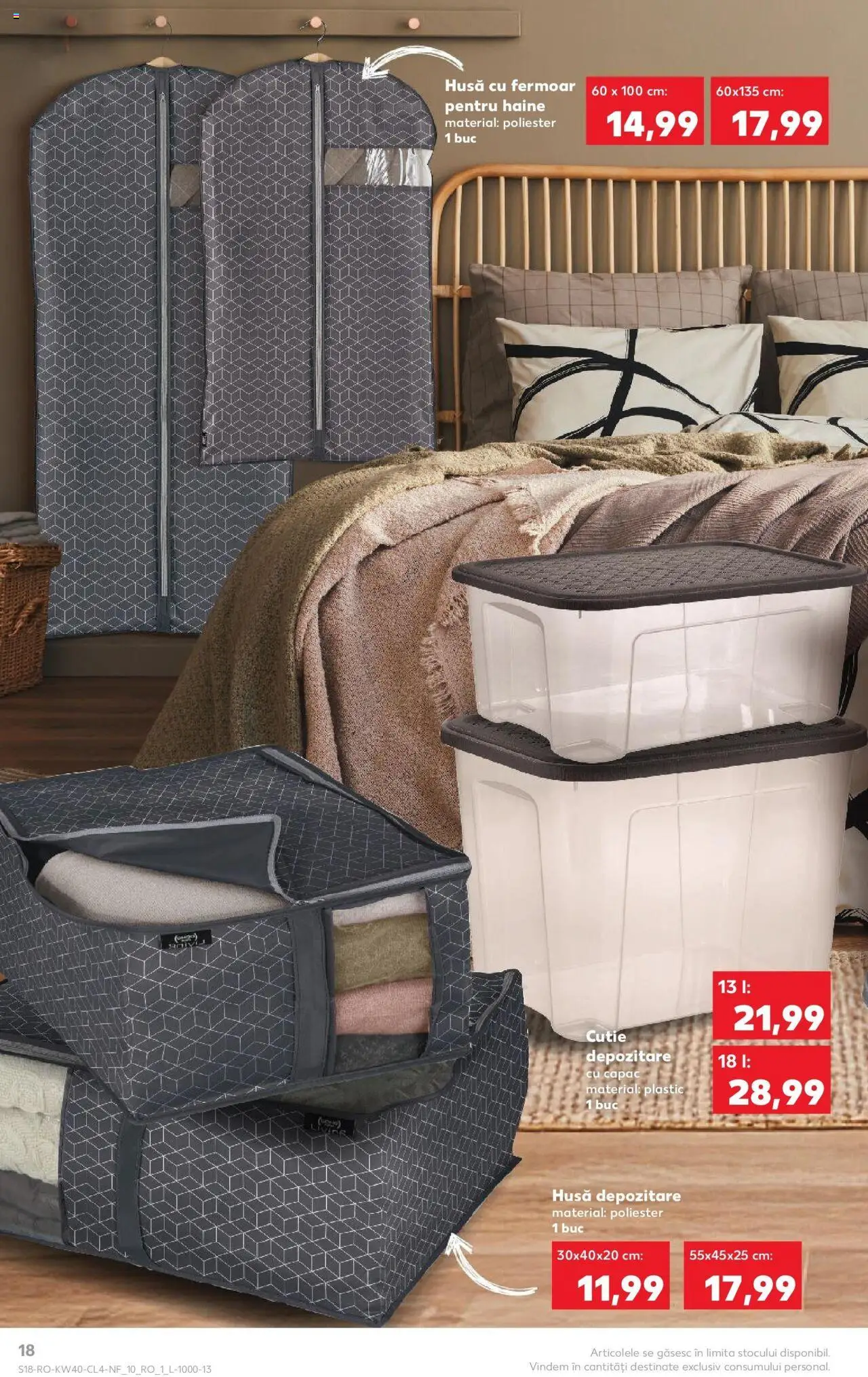 Noul catalog Kaufland – valabil de la 01.10.2025 | Pagină: 18 | Produse: Cutie, Haine