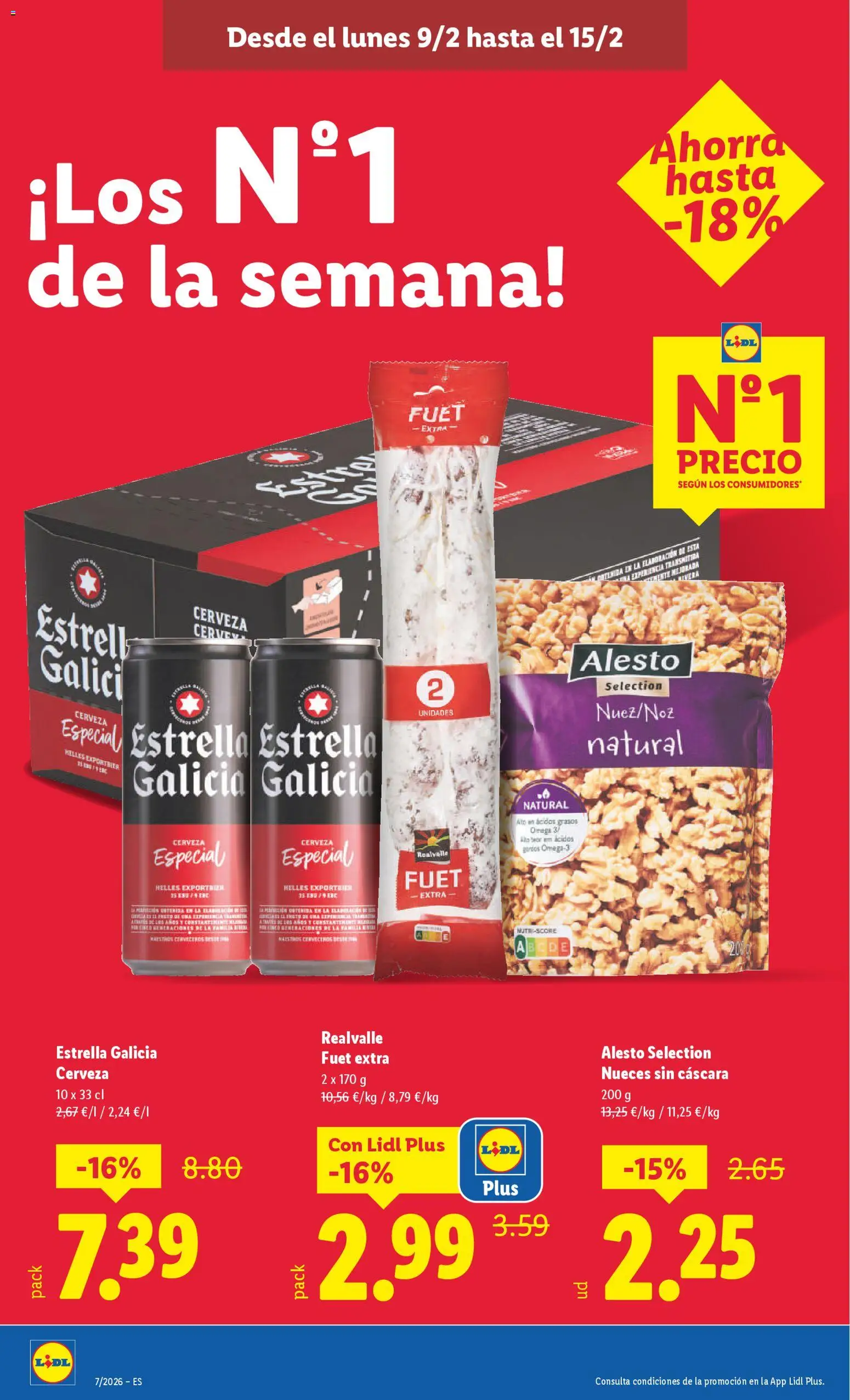 Lidl folleto │ válido desde el 09.02.2026 | Página: 18 | Productos: Cerveza