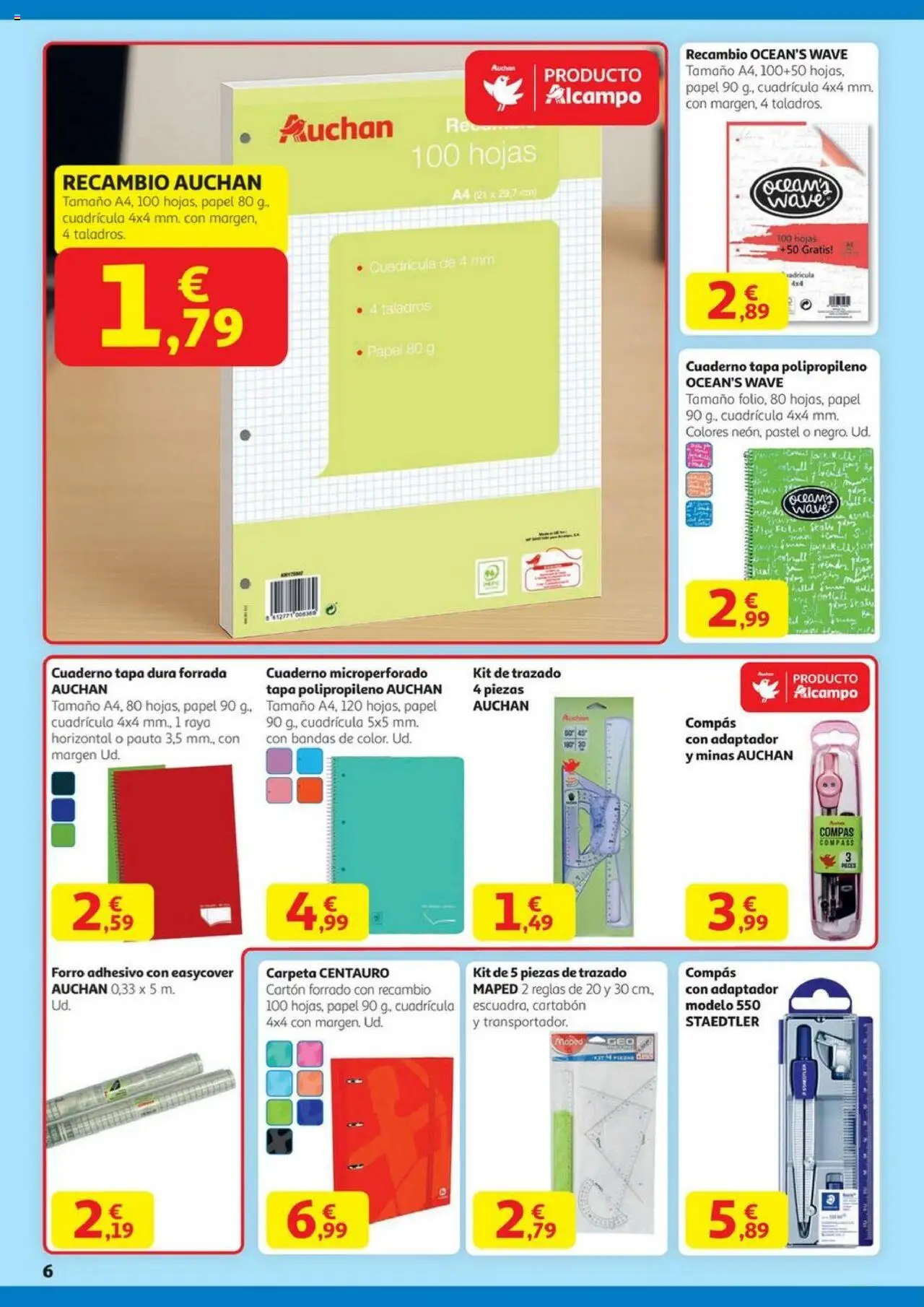 Alcampo - SST Nacional  │ válido desde el 14.08.2025 | Página: 6 | Productos: Adaptador