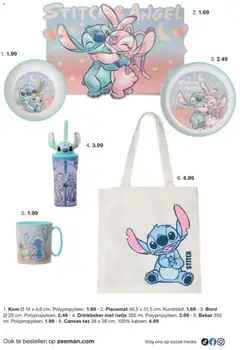 Zeeman folder - Voorbeeld van een folder van Zeeman, geldig van 06.12.2025 | Pagina: 8 | Producten: Tas, Canvas, Beker, Bord