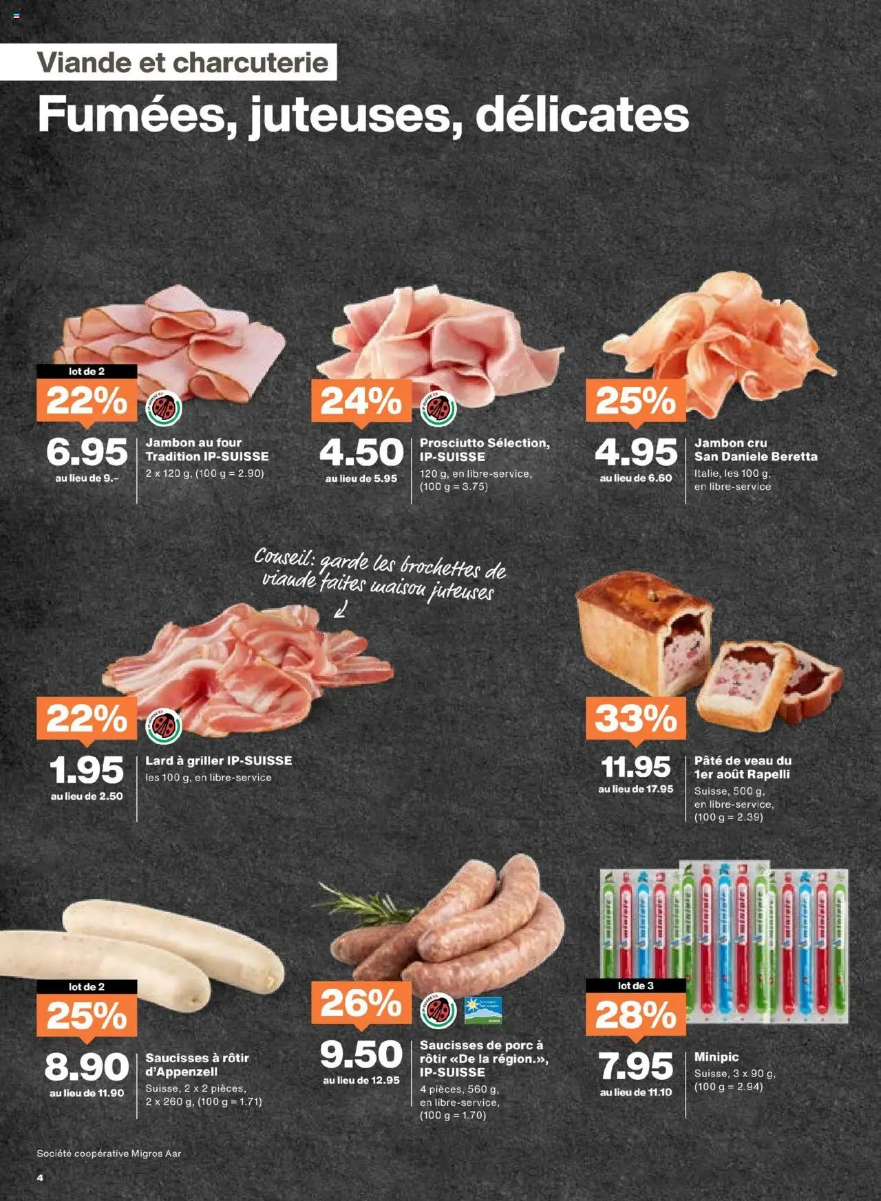 Migros Aktionen FR ab 29.07.2025 | Seite: 4 | Produkte: Griller