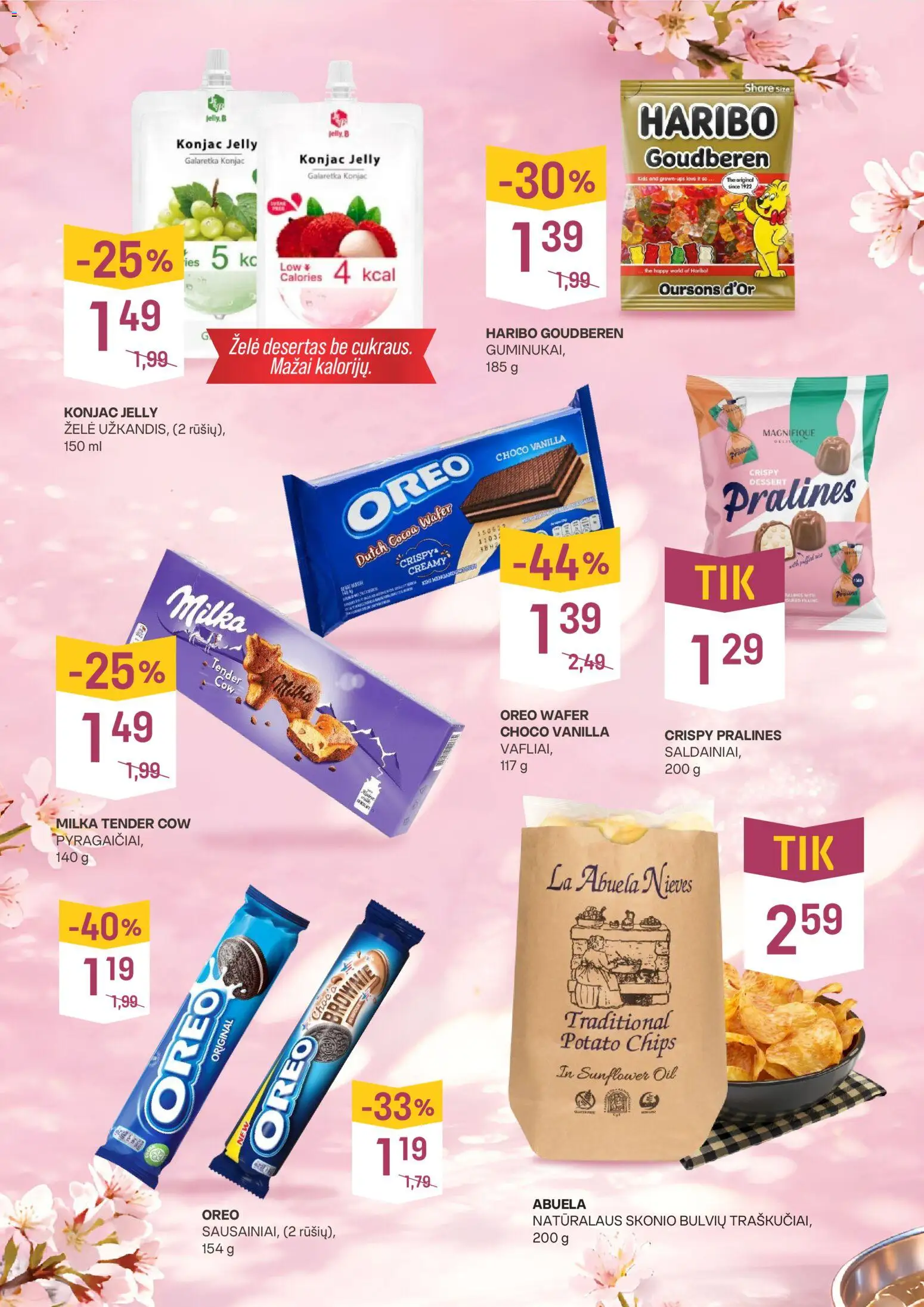 VYNOTEKA akcijos nuo 27.04.2026 | Puslapis: 3 | Prekių: Guminukai, Saldainiai