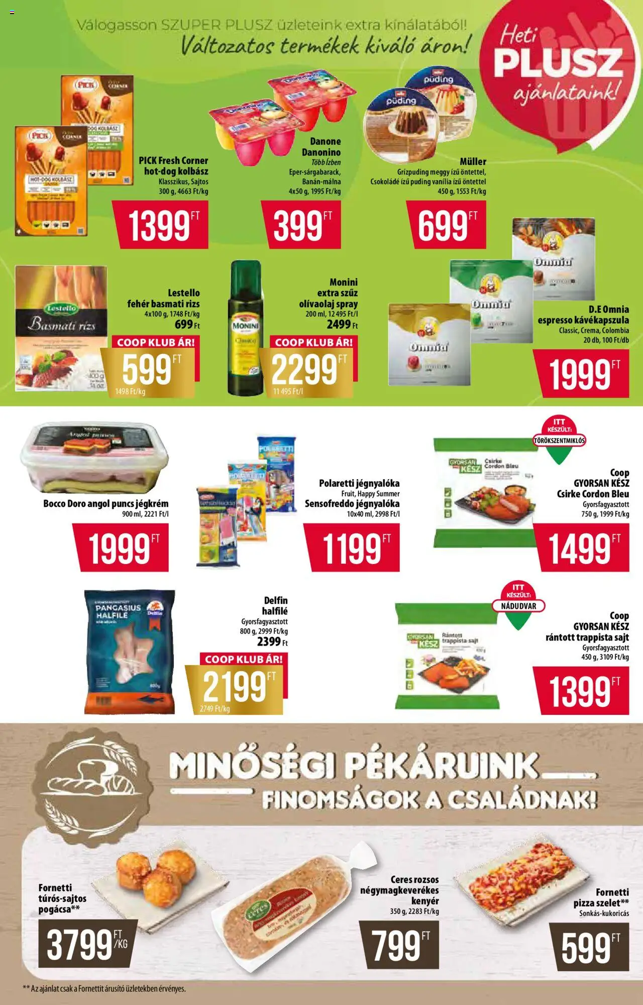 COOP akciós ujság - amely érvényes a következő dátumtól: 29.05.2025 | Oldal: 5 | Termékek: Kolbász, Basmati rizs, Sajt, Kenyér