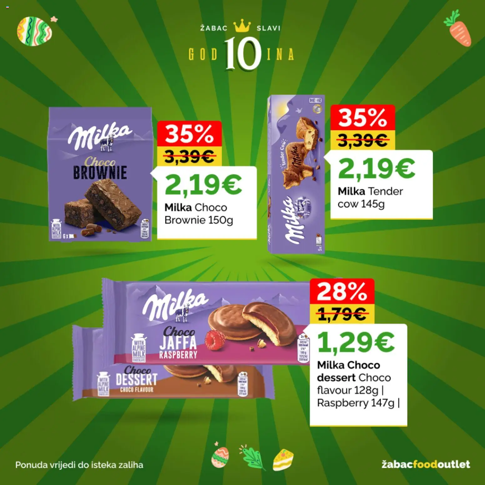 Žabac katalog | vrijedi od 30.03.2026 | Stranica: 11 | Proizvodi: Milka