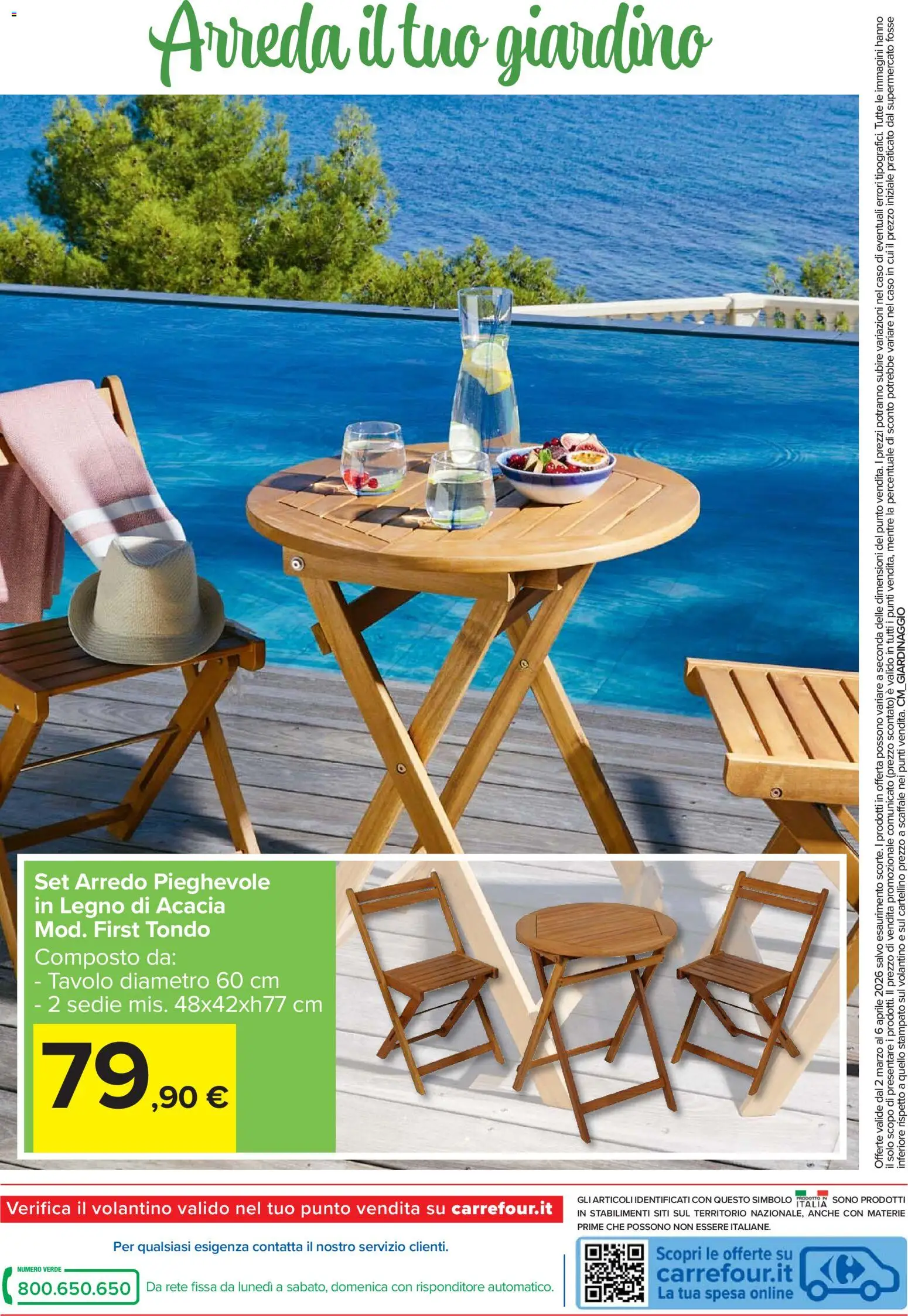 Volantino Carrefour del 02.03.2026 | Pagina: 4 | Prodotti: Scaffale, Tavolo