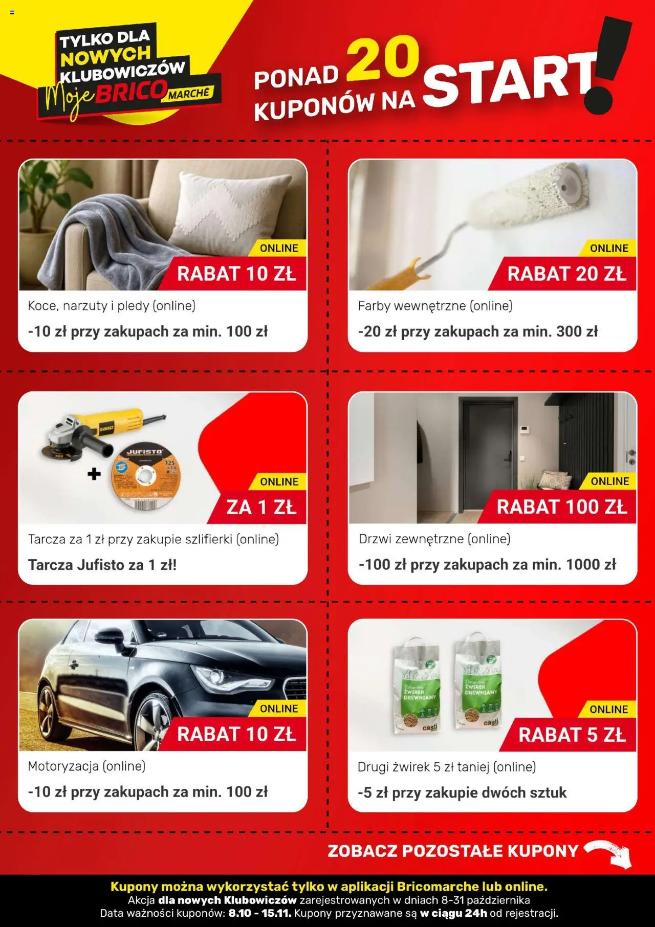 Brico Marché Gazetka - Kupony online od 08.10.2025 | Strona: 2 | Produkty: Żwirek drewniany