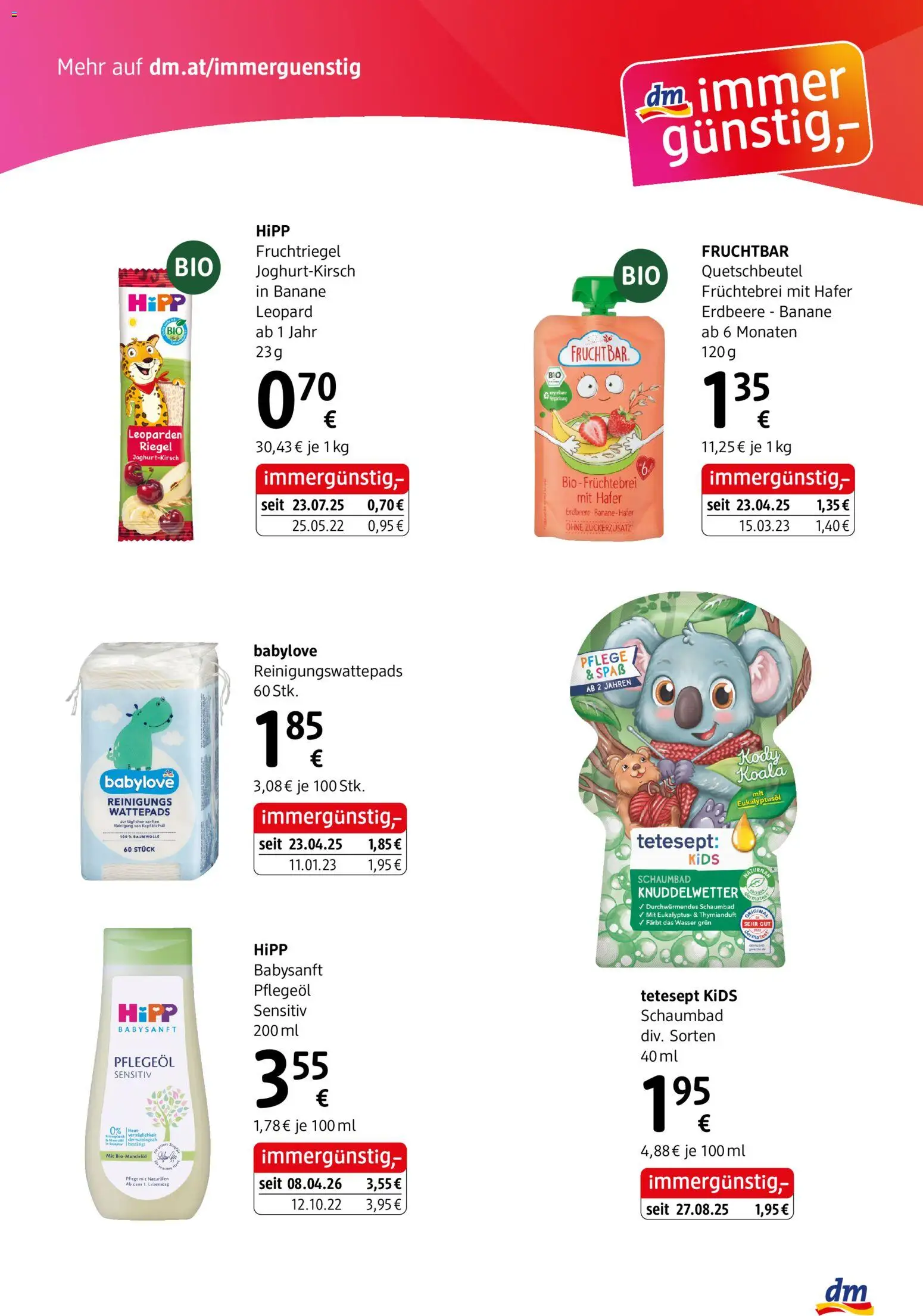 dm drogerie markt Flugblatt Mai 2026 gültig ab 23.04.2026 | Seite: 7 | Produkte: Wasser