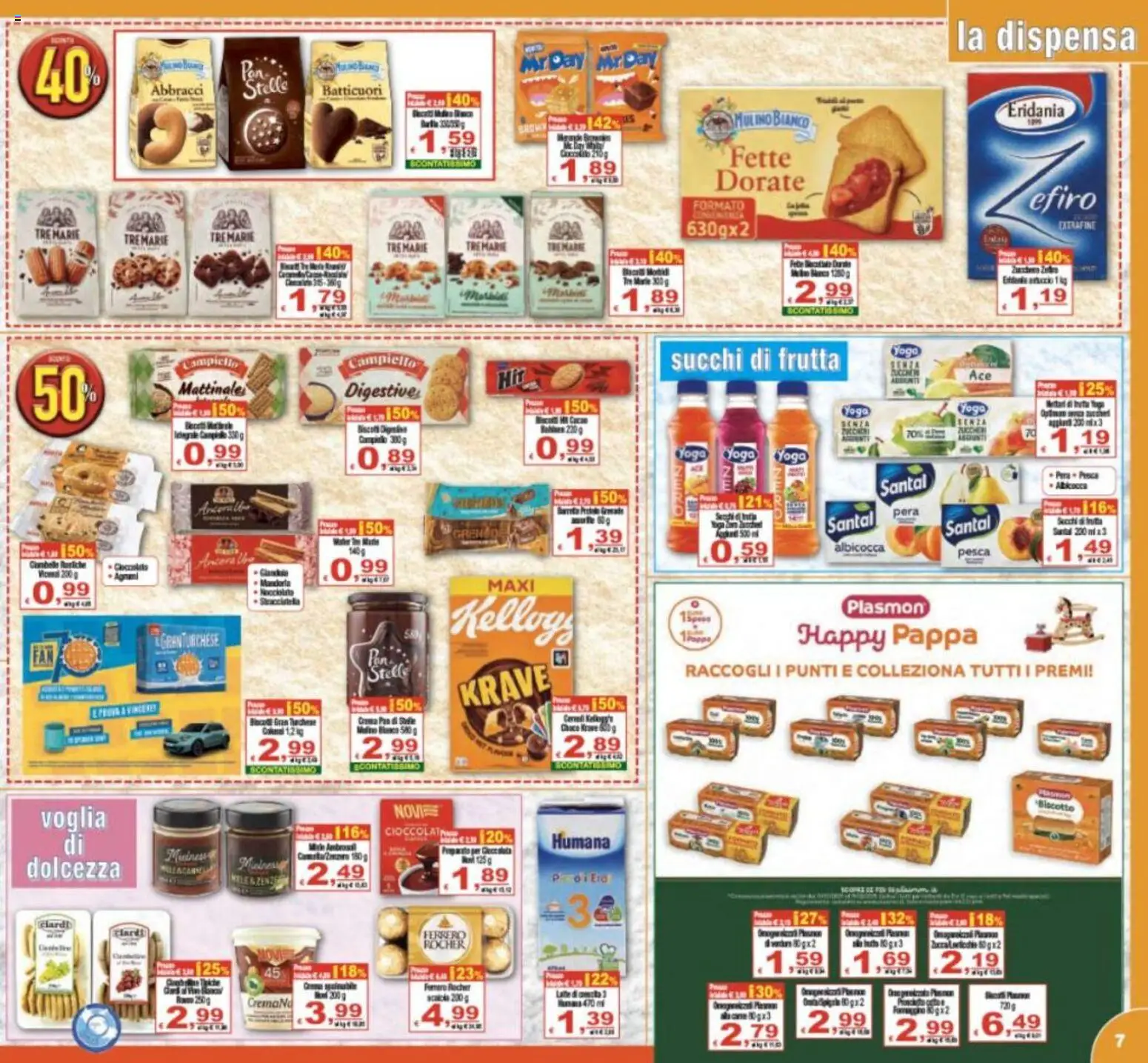 Volantino CTS del 07.11.2025 | Pagina: 7 | Prodotti: Frutta, Pesca, Stracciatella