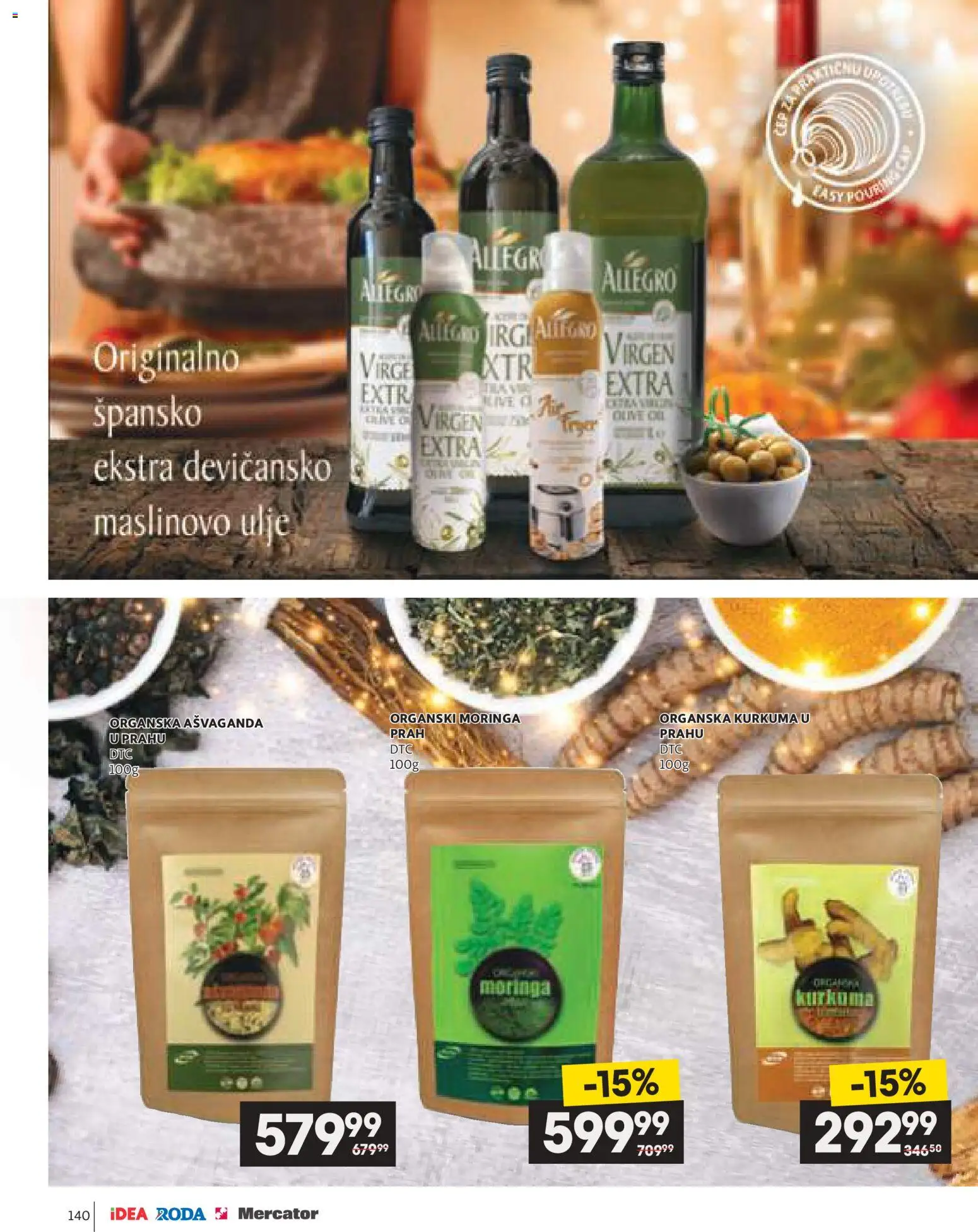 Idea katalog - važi od 11.12.2025 | Strana: 140 | Proizvode: Ulje, Maslinovo ulje