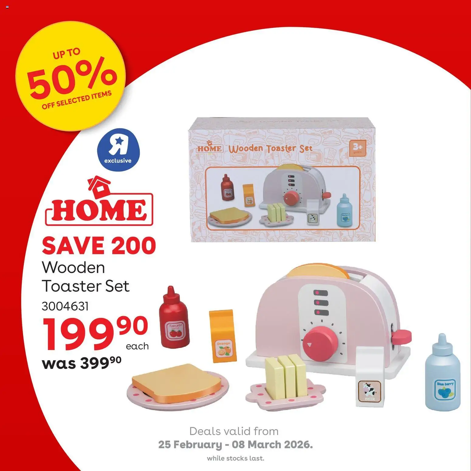 New Toys R Us catalogue – valid from 25.02.2026 | Page: 5 | Products: Toaster