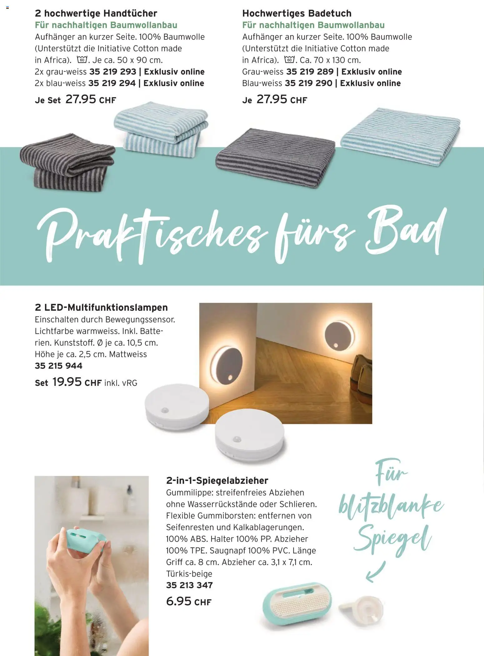 Tchibo Aktionen Mehr Farbe, mehr Frische – gültig ab 20.01.2026 | Seite: 24 | Produkte: Bad, Spiegel