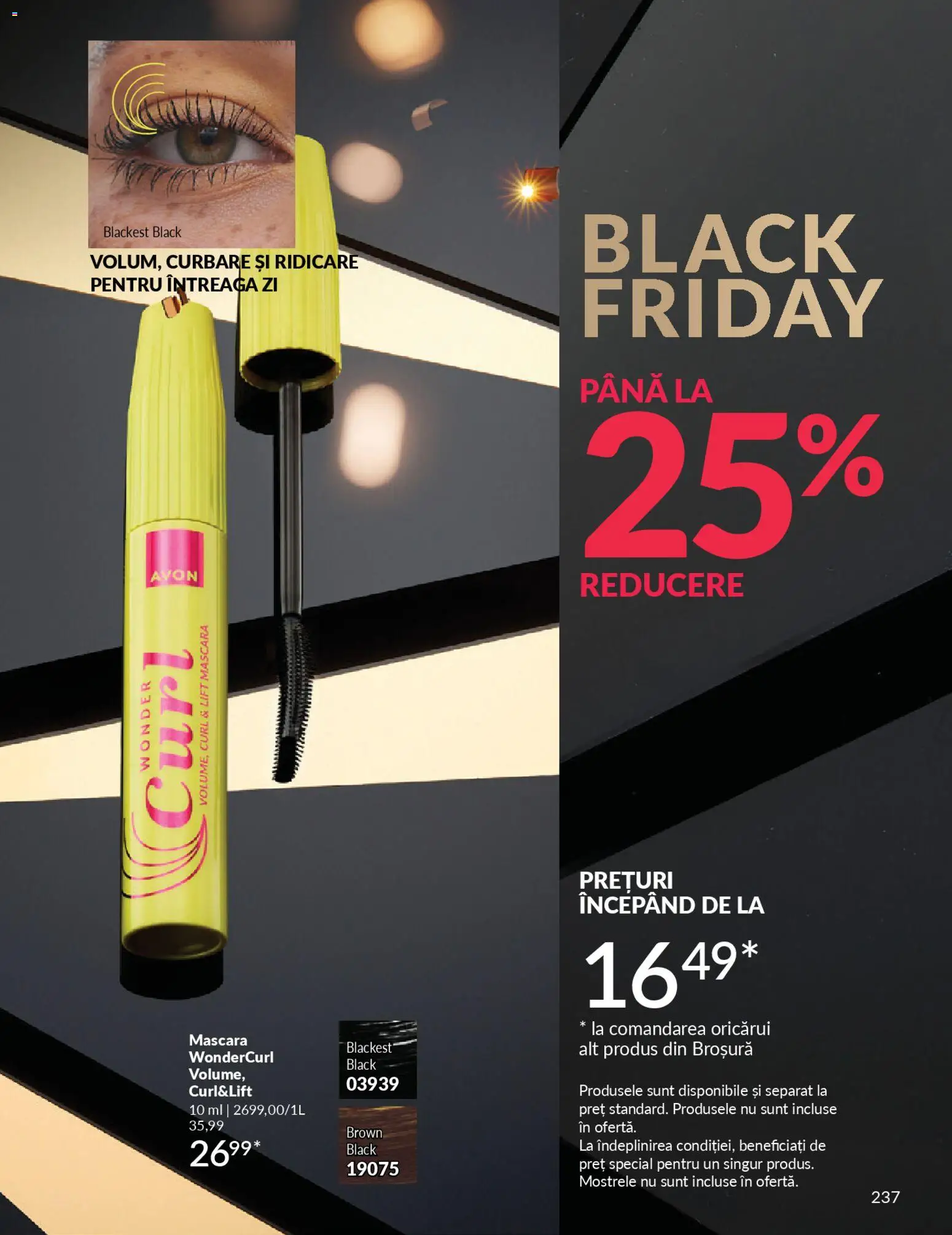 Noul catalog Avon – valabil de la 01.11.2025 | Pagină: 19 | Produse: Mascara