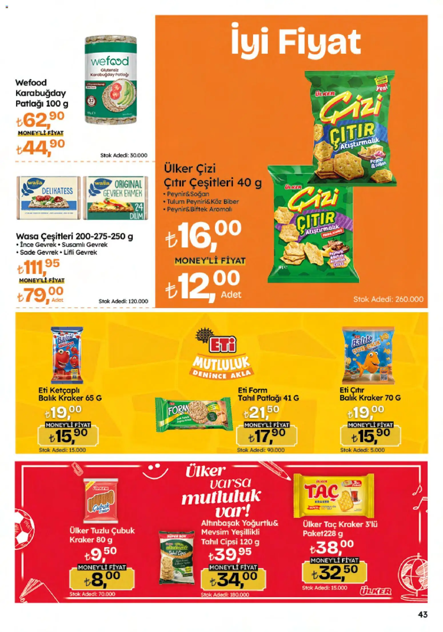 Migros Katalog - Migroskop - 23.10.2025 tarihinden itibaren geçerlidir | Sayfa: 43 | Ürünler: Gofret, Fındıklı gofret, Kahve, Bisküvi