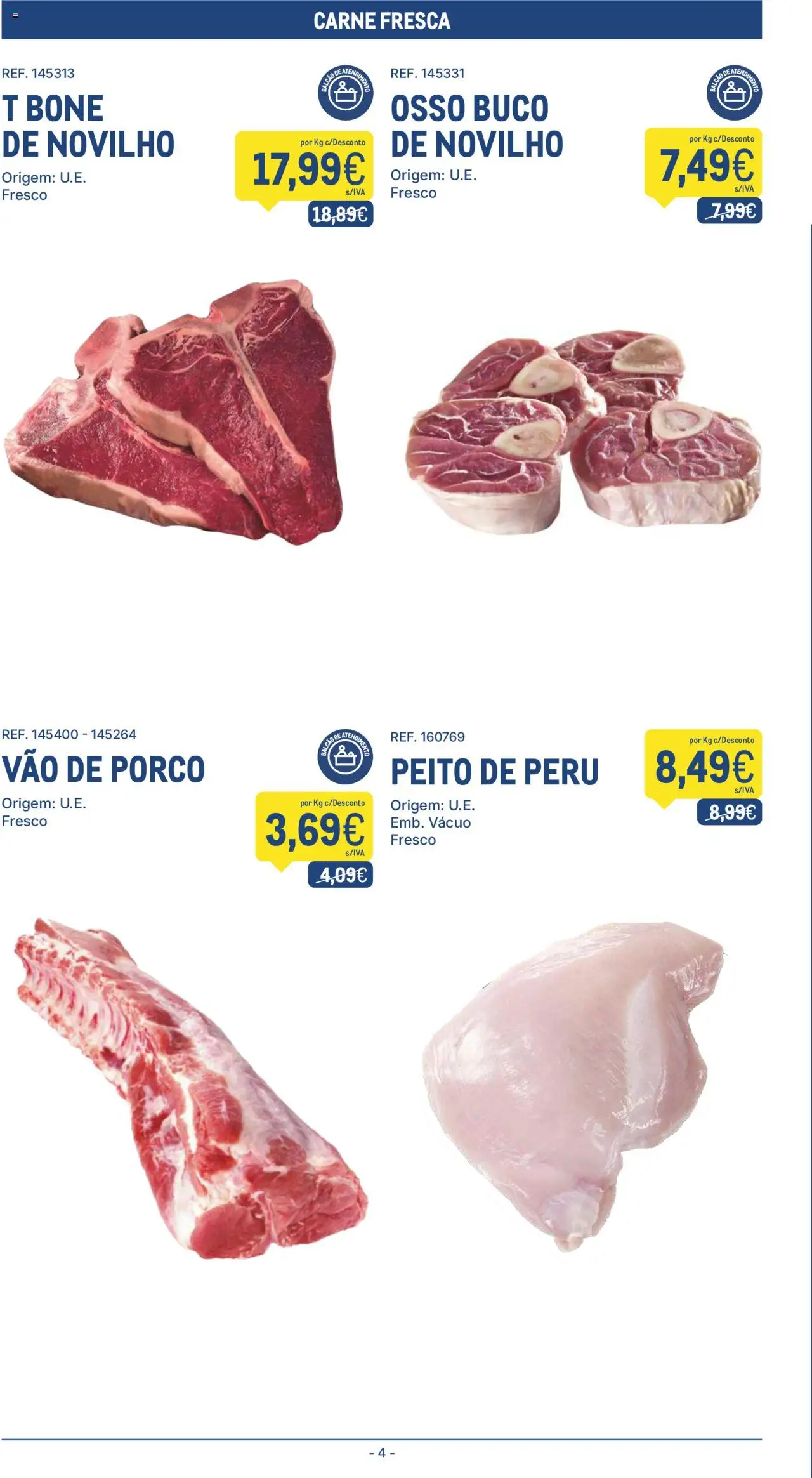 Makro folheto │ válido de 12.08.2025 | Página: 4 | Produtos: Boné, Peito de peru, Peru, Carne