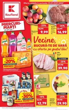 Catalog Kaufland - Bucureşti – previzualizare al pliantului de la Kaufland valabil de la 23.07.2025